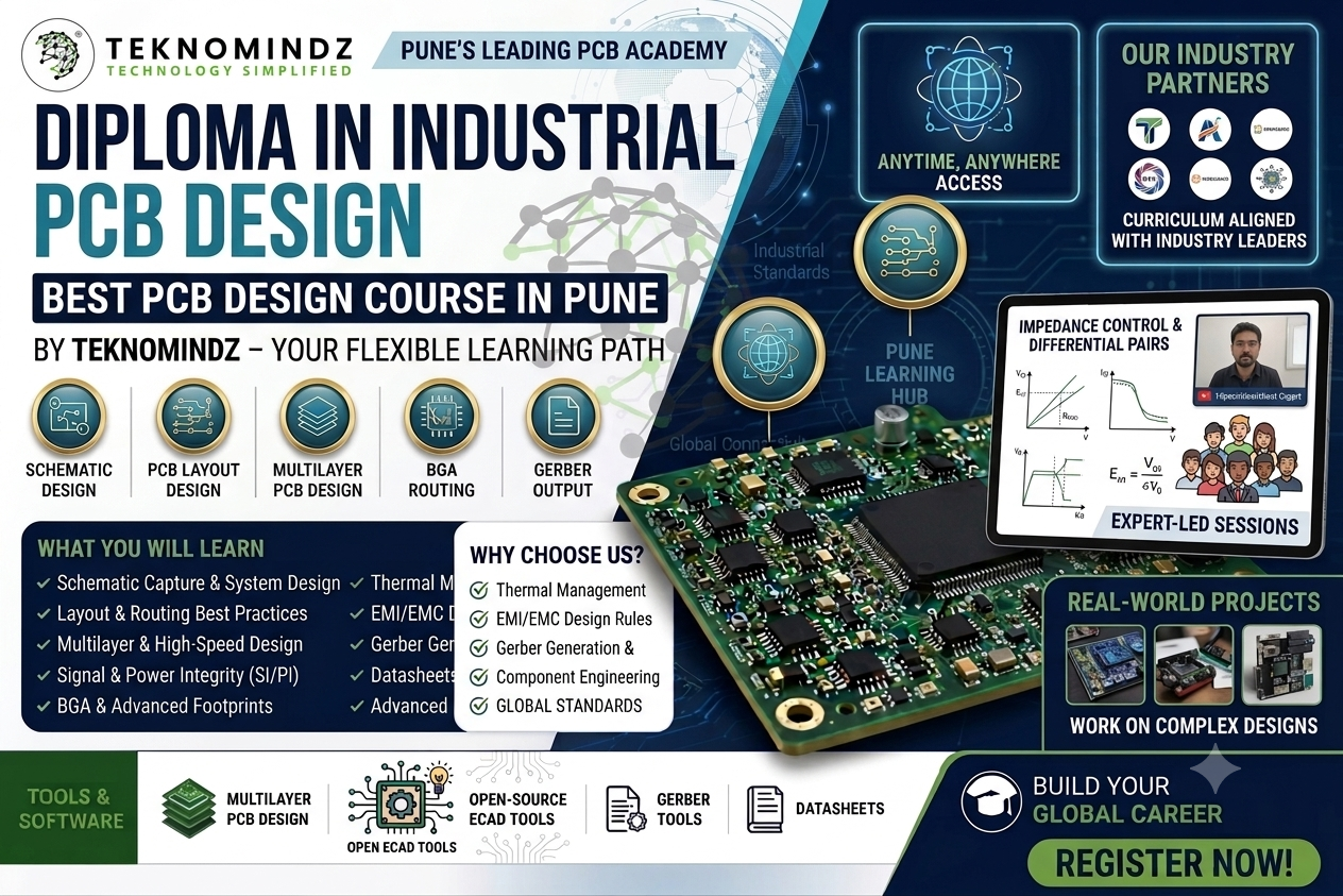 Diploma in Industrial PCB Design – Best PCB Design Course in Pune